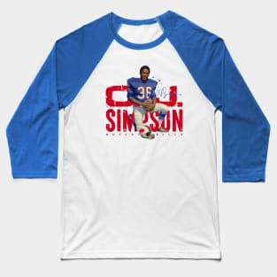 O.J. Simpson Baseball T-Shirt